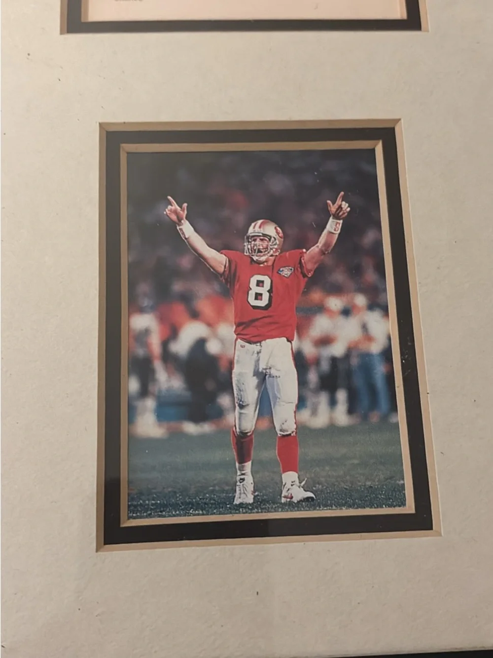Steve Young San Francisco 49ers Limited Edition Framed Memorabilia #8693